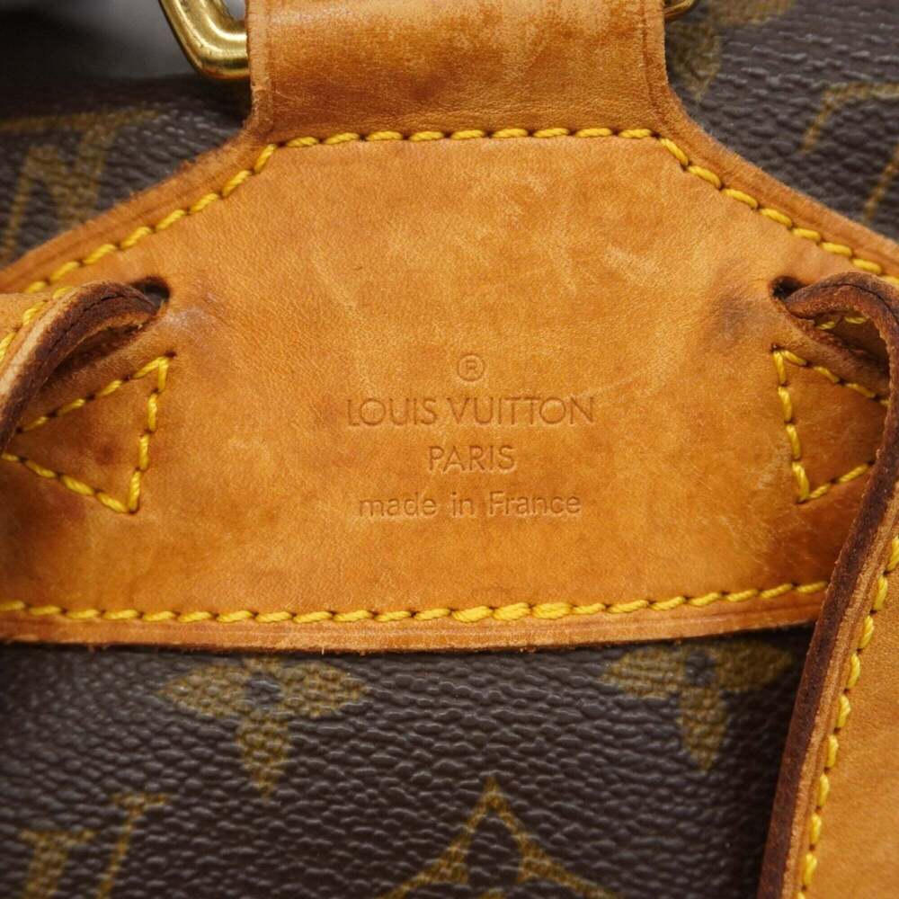 LOUIS VUITTON Brown Monogram Backpack - Picture 5 of 11